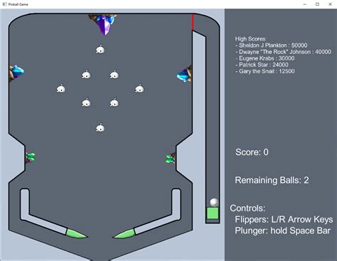 java games|A simple pinball game in java · GitHub.